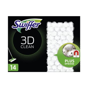 Image Swiffer 3D Dry Sweeping Cloths - Pack of 14