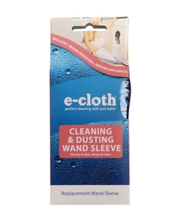 E-Cloth - Cleaning and Dusting Wand Sleeve Replacement - Microfibre