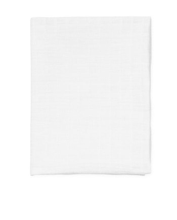 Muslin Cloth White - Pack of 10