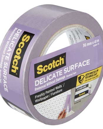 3M - Purple Tape for Delicate Surfaces - 41m x 36mm - While Stocks Last