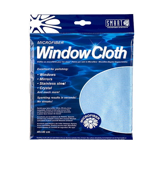 Image Window Cloth - Microfibre Blue - Pack of 10