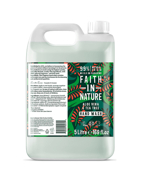 Faith in Nature - Hand Wash - Aloe Vera and Tea Tree
