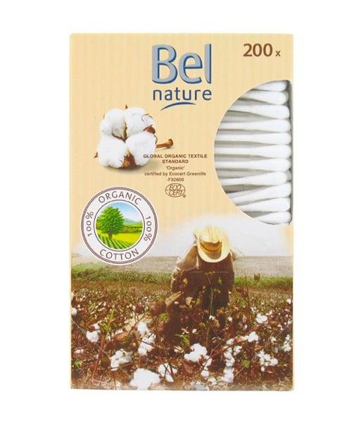 Organic Cotton Buds - Box of 200