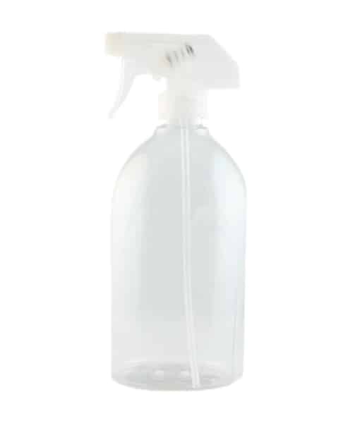 Transparent Empty Spray Bottle With Spray Top