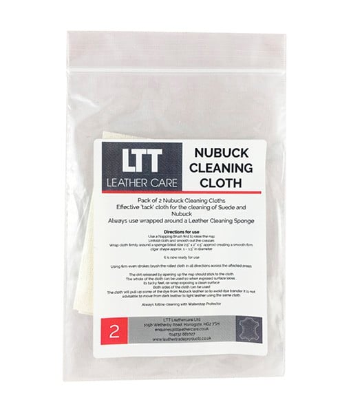 LTT - Nubuck Cleaning Cloth - Pack of 2
