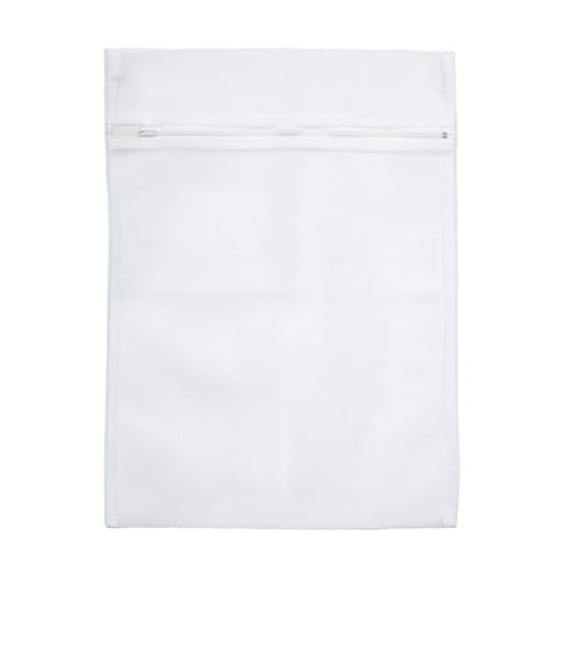Washing Net - Mesh Bag with Zipper - White - 58x86cm