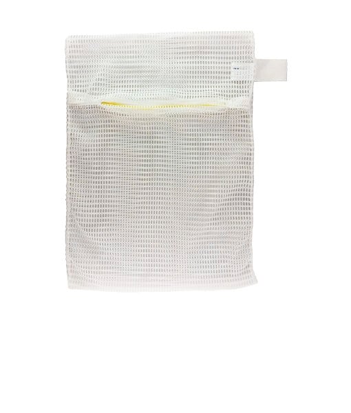 Washing Net - Net Bag with Zipper - White 43 x 61cm