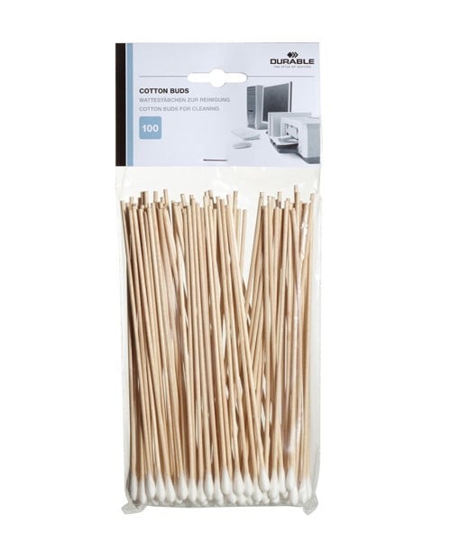Long Cotton Buds - Wooden Stem - Pack of 100