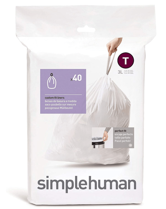 Simplehuman - Bin Bags - 40 bags - T - 3L