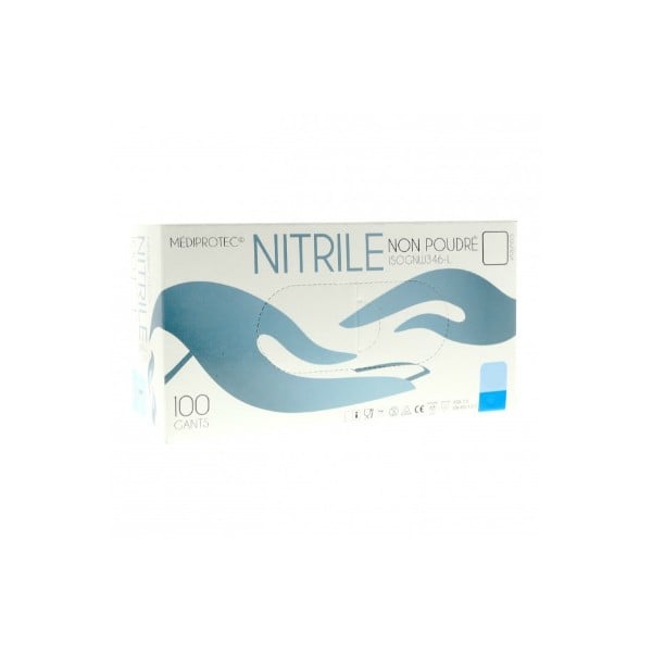 White Nitrile Gloves