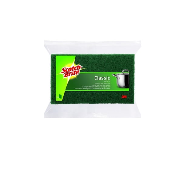 Image Scotch Brite Heavy Duty Green Scourers - Pack of 3