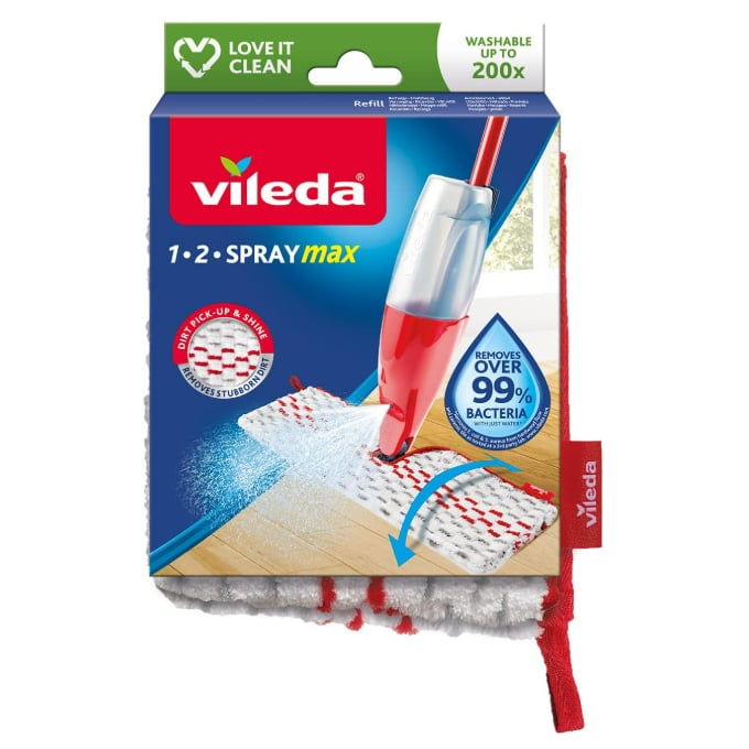 Vileda - Mop Head Microfibre - Mop 1-2 Spray