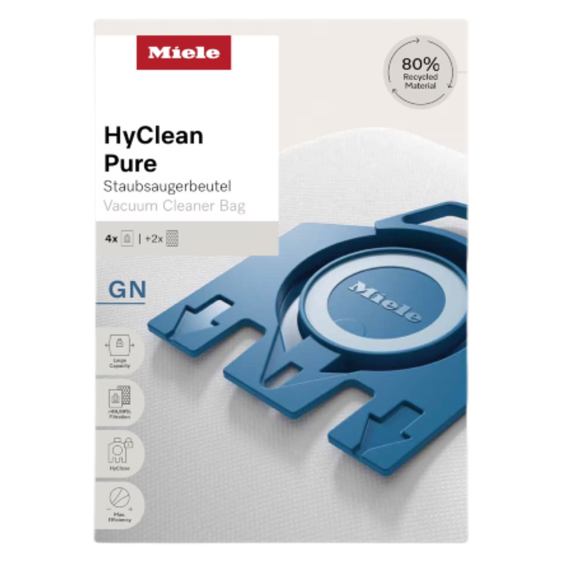 Image Miele GN Hyclean Pure Pack of 4 Bags