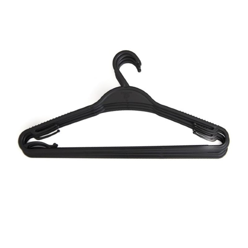 Image Black Plastic Hangers