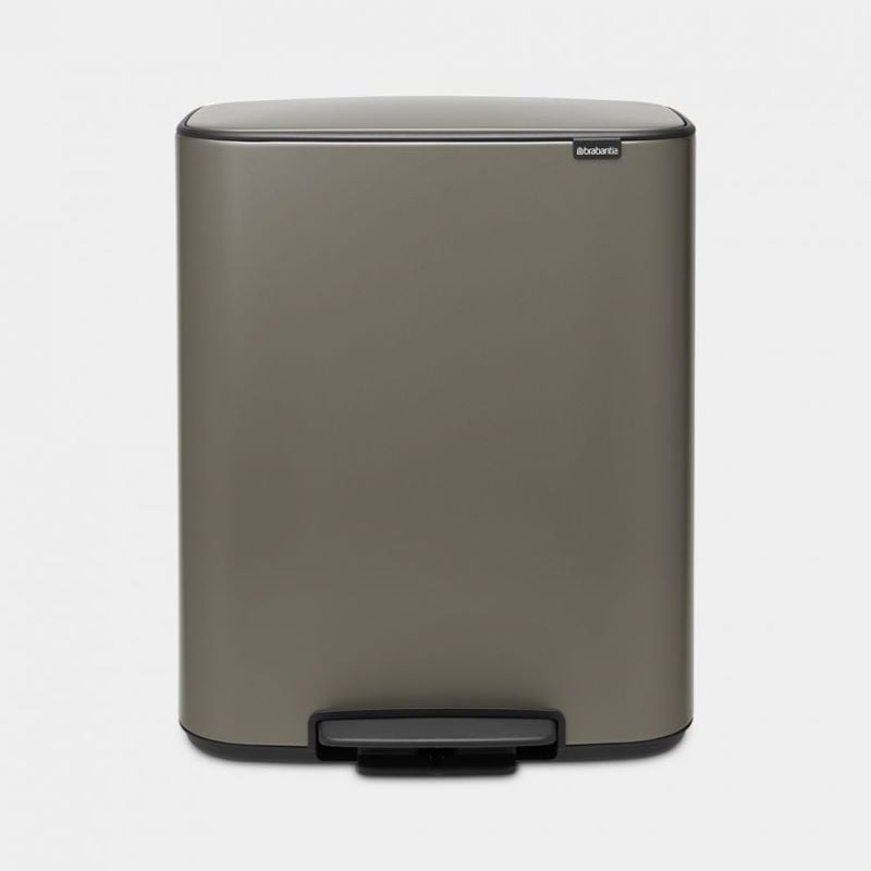 Brabantia - Bo Pedal Bin - 60L - Platinum