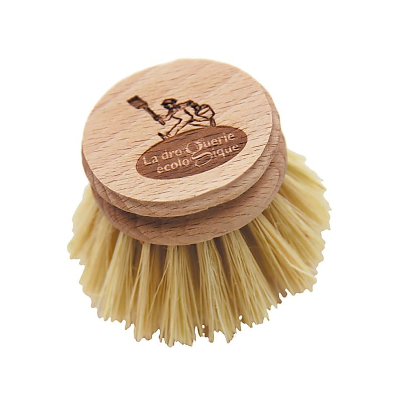 Wooden Washing-up Brush with Replacable Head