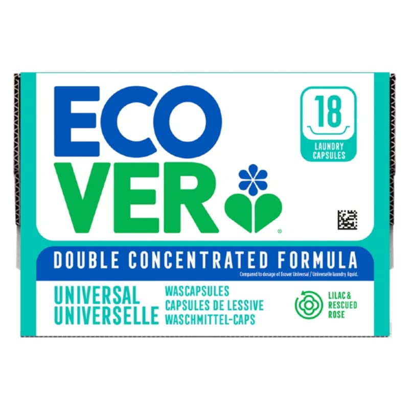Image Ecover Laundry Capsules Universal Box of 18