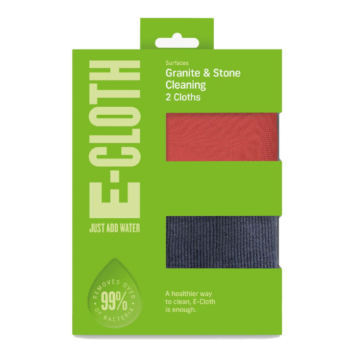Image E-Cloth Granite Cleaning Cloth Kit